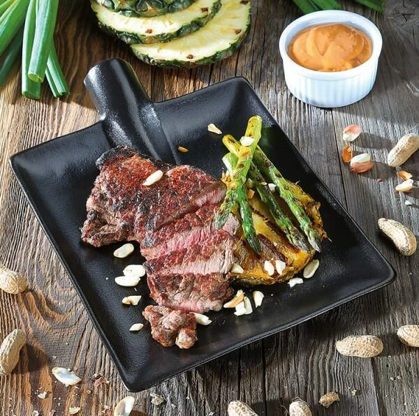 Zassenhaus Steak- Und Servierteller Worker Eckig 30 X 22 Cm – Bild 2