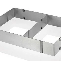 Küchenprofi Tortenring Verstellbar, Rechteckig