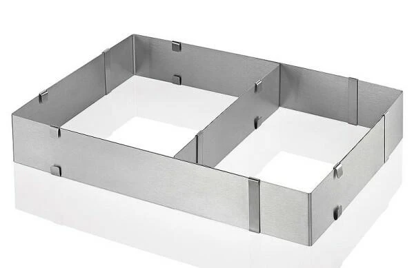 Küchenprofi Tortenring Verstellbar, Rechteckig