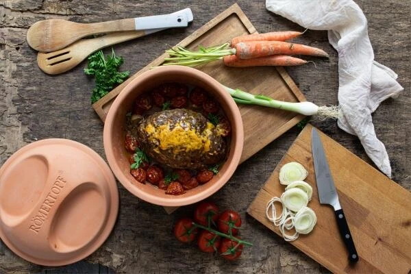 Römertopf Multifunktioneller Bräter, Rund - Image 6