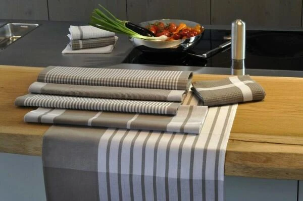 Geschirrtuch Karo Von Meyer-Mayor, Gelb - Image 2