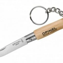 Opinel Messer, Größe 4, Rostfrei, Mit Anhänger