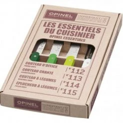 Opinel Küchenmesser-Set Les Essentiels Primavera, 4-teilig