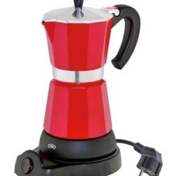 Cilio Espressokocher Classico Elektrisch In Rot