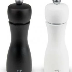 PEUGEOT Tahiti Aus Buche Weiß/schwarz Im Set 15 Cm