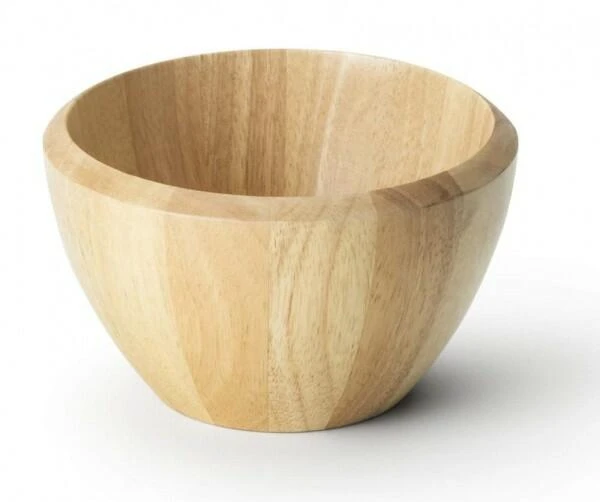 Continenta Salatschüssel Aus Gummibaumholz 25 Cm/ 14,5 Cm