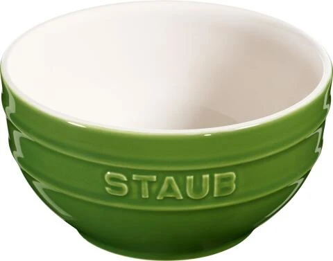 Staub Schüssel Rund In Basilikumgrün 12 Cm/ 0,4 L