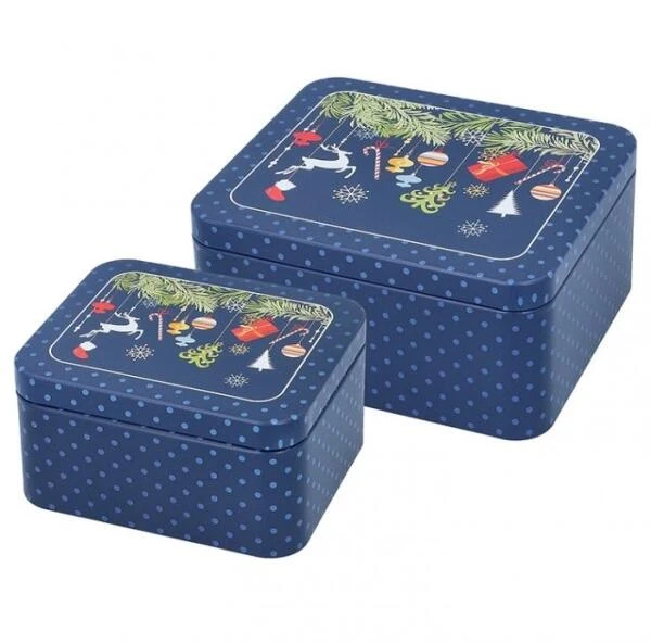 Birkmann Gebäckdosen-Set Christmas Decorations (klein)