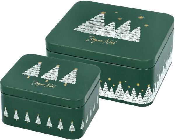 Birkmann Gebäckdosen-Set Joyeux Noel (klein)