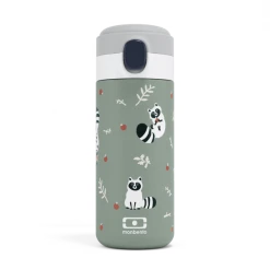 Monbento MB Pop Isolierflasche In Grün Raccoon