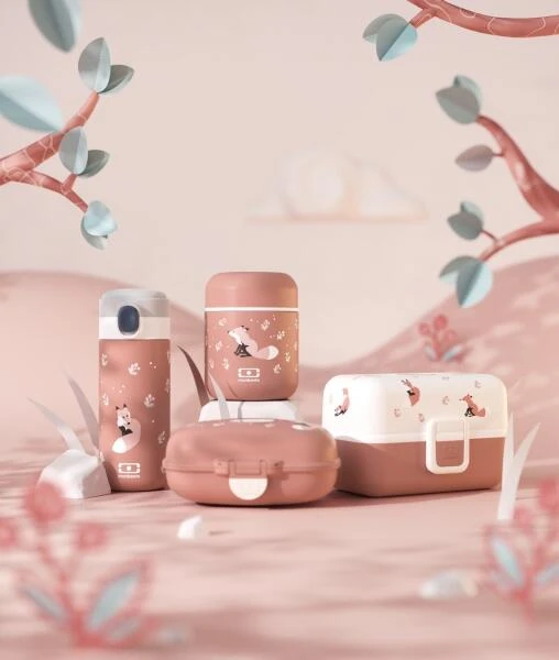 Monbento MB Pop Isolierflasche In Zimt Fox - Image 4