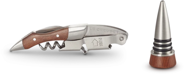Le Creuset Screwpull Geschenkset Kellnermesser WT-110 & Verschluss GS-190 - Image 2