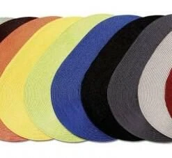 Continenta Geschirrunterlage Oval Orange