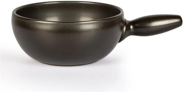 Stöckli Käsefondue-Caquelon Tradition Für Induktion In Schwarz 23 Cm / 3 L / 16,7 Cm