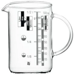 WMF Messbecher Gourmet Aus Glas, 0,5 Liter