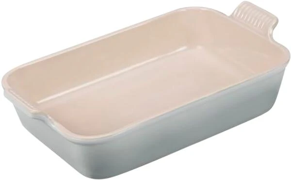 Le Creuset Auflaufform Tradition, Rechteckig In Perlgrau 32 X 24 Cm / 4 Liter