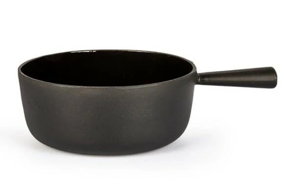 Stöckli Käsefondue-Caquelon Classic, Schwarz 14 Cm/ 0,7 L – Bild 5