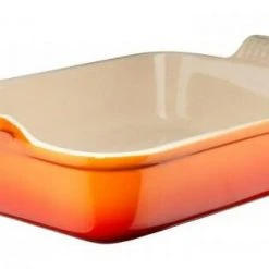 Le Creuset Auflaufform Tradition, Rechteckig In Ofenrot 19 X 26 Cm / 2,4 Liter