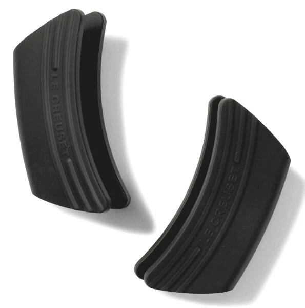Le Creuset Topf-Griffschutz Aus Silikon In Schwarz, 2er Set