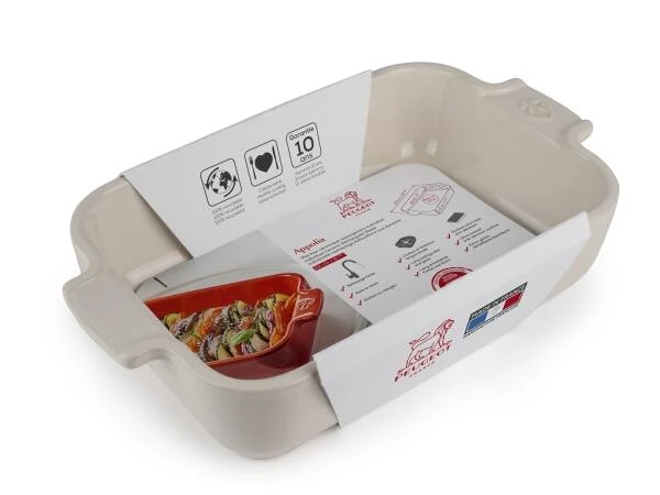 Appolia Auflaufform Rechteckig In Ecru 22 Cm / 0,85 Liter - Image 3