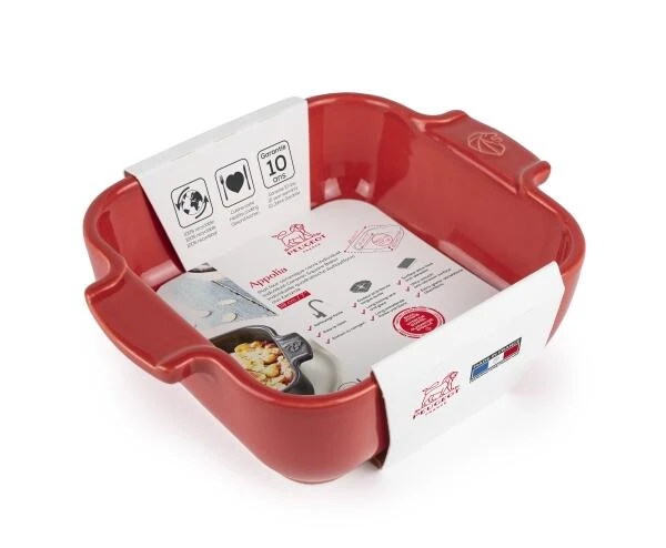 Appolia Auflaufform Quadratisch In Rot 18 Cm / 0,66 Liter - Image 2