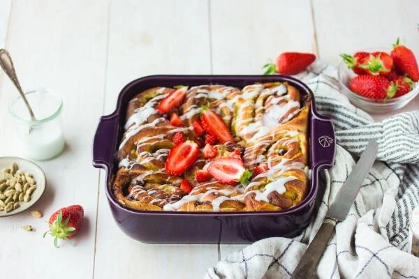 Appolia Auflaufform Quadratisch In Aubergine 21 Cm / 1,1 Liter - Image 5