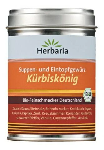 Herbaria Kürbiskönig, Suppen- Und Eintopfgewürz