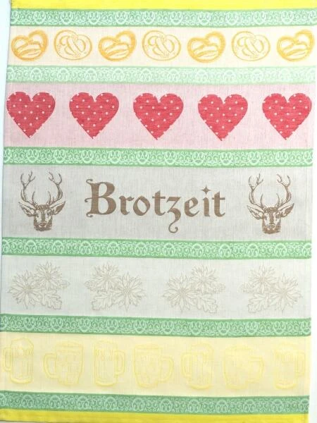 Schlitzer Leinen Geschirrtuch Brotzeit Blau / 60 X 80 Cm - Image 3