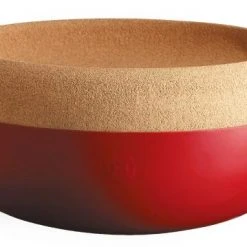 Emile Henry Aufbewahrungsschüssel In Granatapfel, Groß