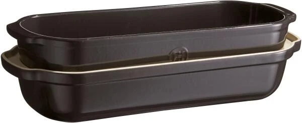 Emile Henry Kasten-Brotbackform Groß In Fusain - Image 3