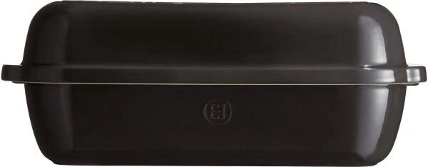 Emile Henry Kasten-Brotbackform Groß In Fusain - Image 2