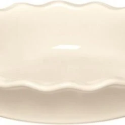 Emile Henry Kuchen-& Auflaufform Mit Wellenrand In Ton