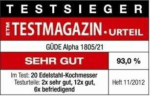 Güde Kochmesser Alpha 26 Cm - Image 3