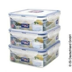 Lock & Lock Frischhalteboxen Öko, 3er-Set