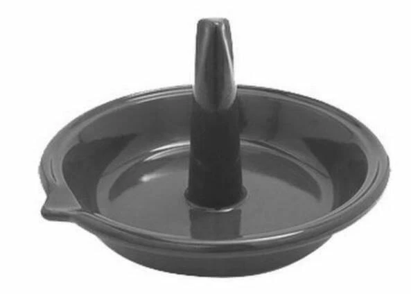 Emile Henry Hähnchenbräter Rund In Fusain