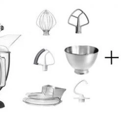 KitchenAid Küchenmaschine ARTISAN 175PS In Gusseisen Schwarz Mit Speiseeismaschine