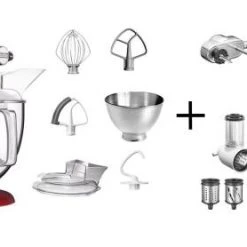 KitchenAid Küchenmaschine ARTISAN 175PS Liebesapfelrot Fitness-Set