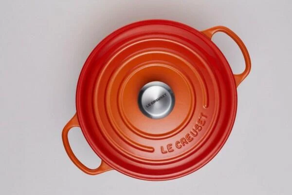 Le Creuset Bräter Signature Rund In Ofenrot 18 Cm / 1,8 L - Image 2