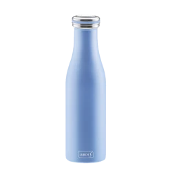 Lurch Isolierflasche In Pearl Blue, Doppelwandig 750 Ml / 29,5 Cm / 7,4 Cm