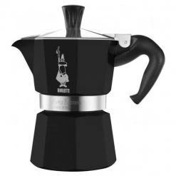 Bialetti Espressokocher Moka Express Black 1 Tasse