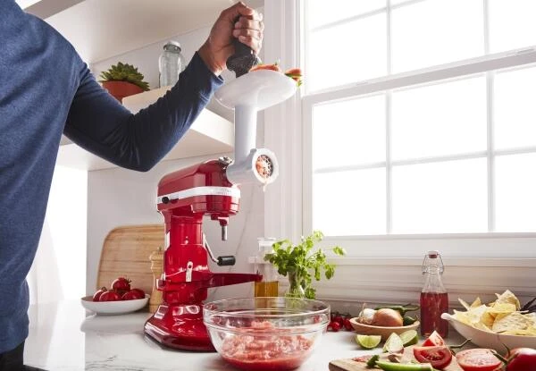 KitchenAid Küchenmaschine ARTISAN 175PS Liebesapfelrot Kochprofiset - Image 6
