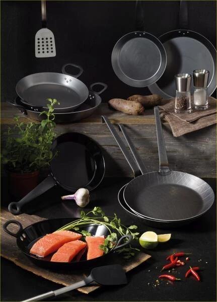 Rösle Bratpfanne Schmiedeeisern Boden: 21 Cm, Oben: 28cm/ 3,0 Cm - Image 5