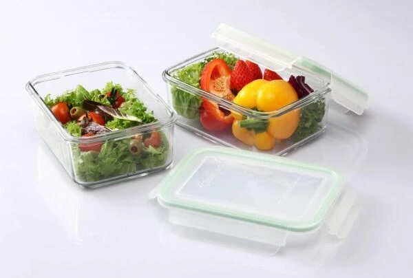 Glasslock Frischhaltebehälter Rechteckig 400 Ml / 13,5 Cm / 8,5 Cm / 4 Cm - Image 4