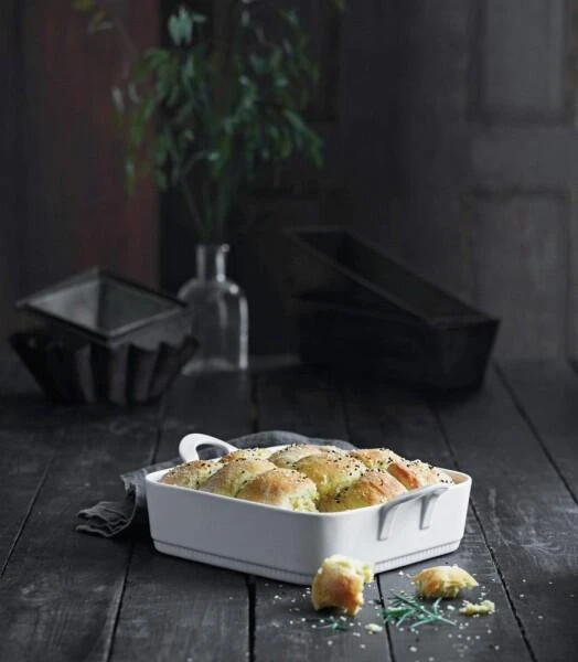 Pillivuyt Backform Toulouse, Quadratisch 220 X 220 Mm / 6 Cm - Image 3