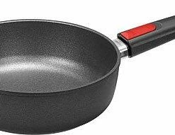 Woll Guss-Hochrandpfanne Titanium Nowo Induktion 26,0 Cm/ 19,5 Cm/ 7,0 Cm/ 50,5 Cm/ 2,1 Kg