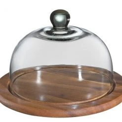 Zassenhaus Käseglocke Aus Akazienholz 30 Cm